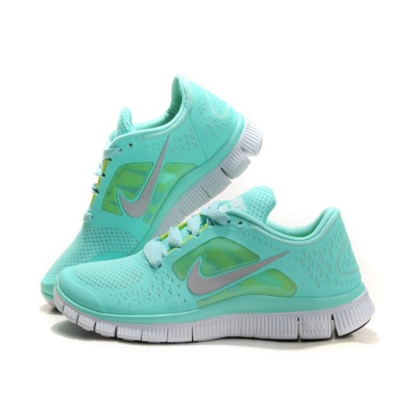 Nike Free Run 3 Damen Laufschuhe 510643-301 Tropical Twist/Spiegel Silber/Reines Platin/Volt