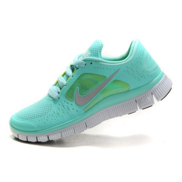Nike Free Run 3 Damen Laufschuhe 510643-301 Tropical Twist/Spiegel Silber/Reines Platin/Volt