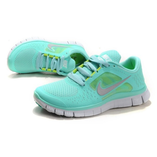 Nike Free Run 3 Damen Laufschuhe 510643-301 Tropical Twist/Spiegel Silber/Reines Platin/Volt