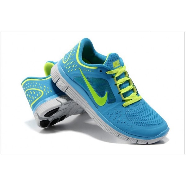 Nike Free Run 3 Damen Laufschuhe 510643-660 Blau Glühen/Elektro Gelb Nike Free Run 3 Damen Laufschuhe 510643-660 Blau Glühen/Elektro Gelb