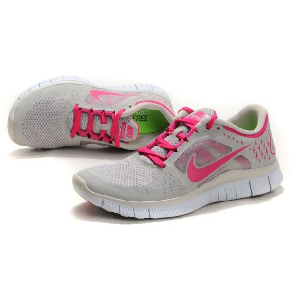 Nike Free Run 3 Damen Laufschuhe 510643-006 Granit Beerenrot-Sail-Beerenrot