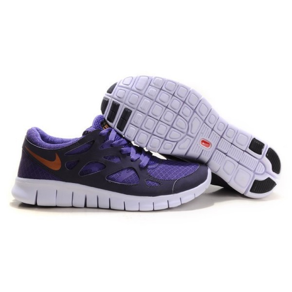 Nike Free Run Plus 2 LX Liu Xiang Pack 2 Herren Laufschuhe Kaiser Lila 454204-520