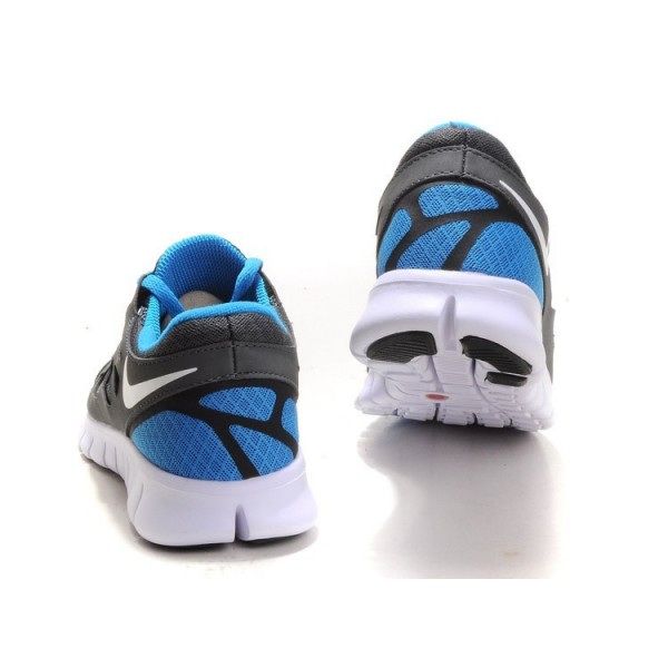 Nike Free Run 2 Herren Laufschuhe Anthrazit Schwarz Königliches Blau Weiß 443815-041