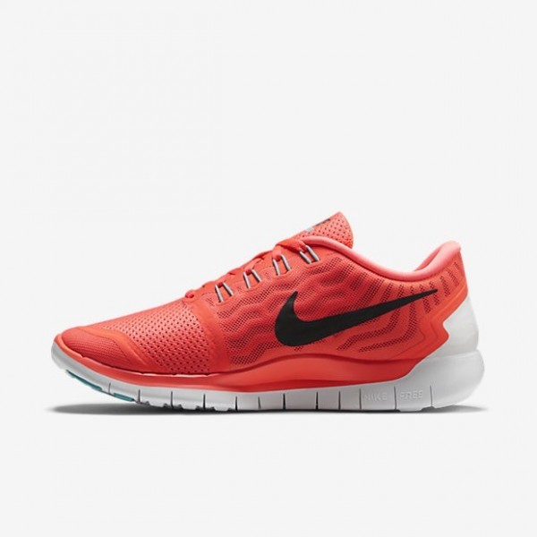 Nike Free 5.0 2015 Damen Laufschuhe Heiße Lava/Lava Glow/Hell Purpurnen/Schwarz 724383-800