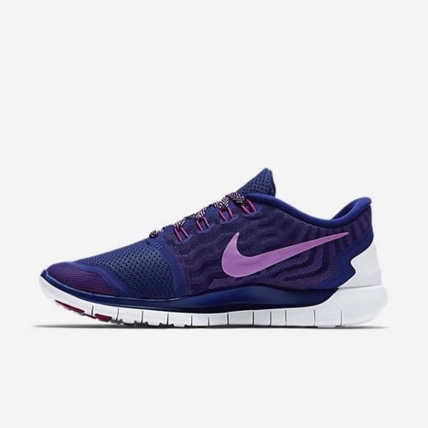 Nike Free 5.0 2015 Damen Laufschuhe Spannung Grün/Schwarz/Weiß/Racer Blau 724383-300