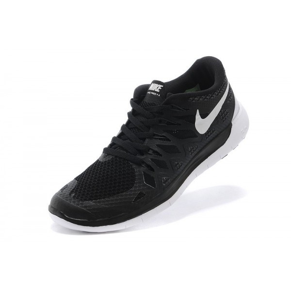 Nike Free 5.0 2014 Herren Laufschuhe Schwarz Weiß Anthrazit 642198-001