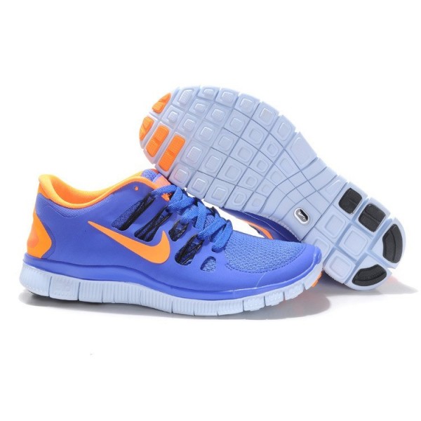Nike Free Run 5.0 Damen Laufschuhe 580591-580 Violet Kraft/Hell Citrus/Anthrazit
