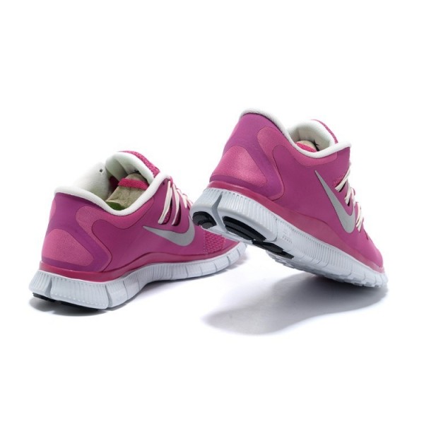Nike Free Run 5.0 Damen Laufschuhe 580591-501 Lila Weiß
