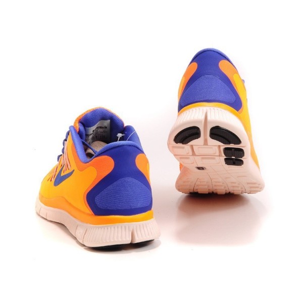 Nike Free Run 5.0 Damen Laufschuhe 580591-858 Helle Citrus/Violet Kraft/Barely Orange