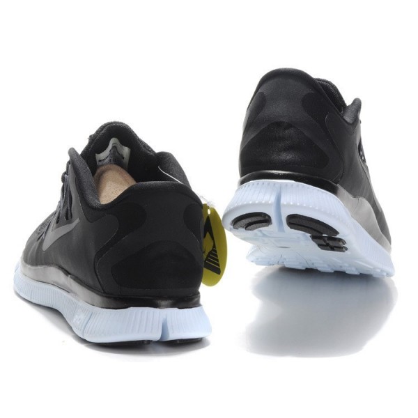 Nike Free Run 5.0 Herren Laufschuhe 579959-002 Schwarz/Metallic Dunkelgrau/Weiß