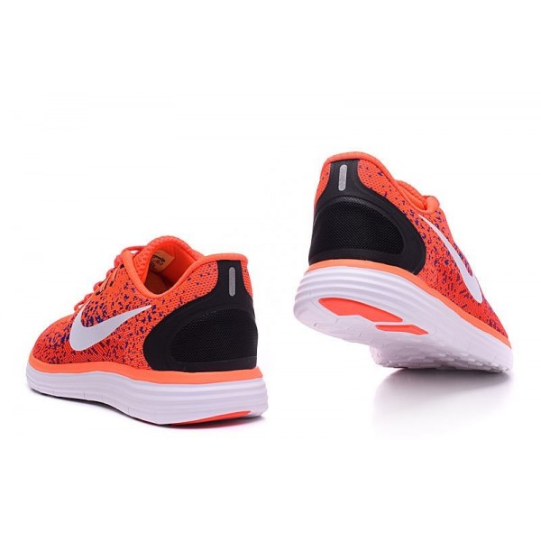 Nike Free RN Entfernung Herren Laufschuhe Hyper Orange/Blaue Lagune/Schwarz/Weiß 827115-016