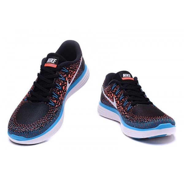 Nike Free RN Entfernung Herren Laufschuhe Schwarz/Hyper Orange/Blaue Lagune/Weiß 827115-018