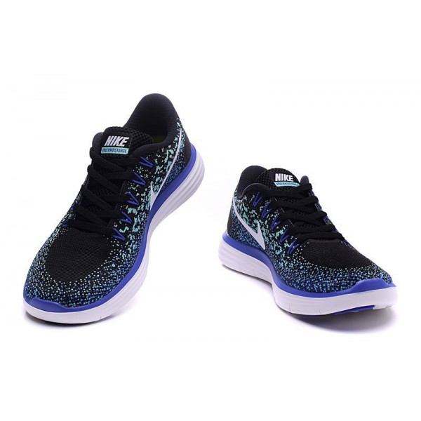 Nike Free RN Entfernung Damen Laufschuhe Schwarz/Grün-Glühen/Persisch Violett/Weiß 827116-013