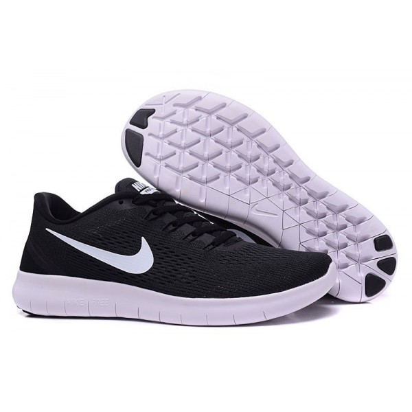 Nike Free RN Damen Laufschuhe Schwarz/Anthrazit/Weiß 831509-001