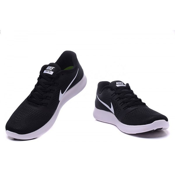 Nike Free RN Damen Laufschuhe Schwarz/Anthrazit/Weiß 831509-001