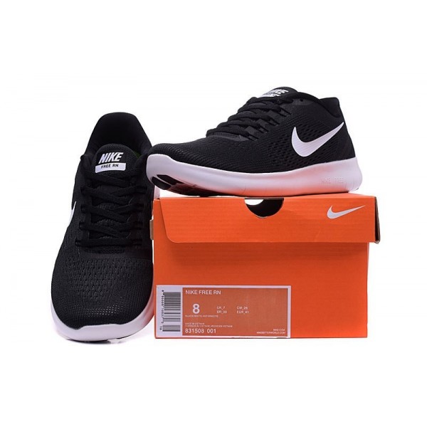 Nike Free RN Herren Laufschuhe Schwarz/Anthrazit/Weiß 831508-001