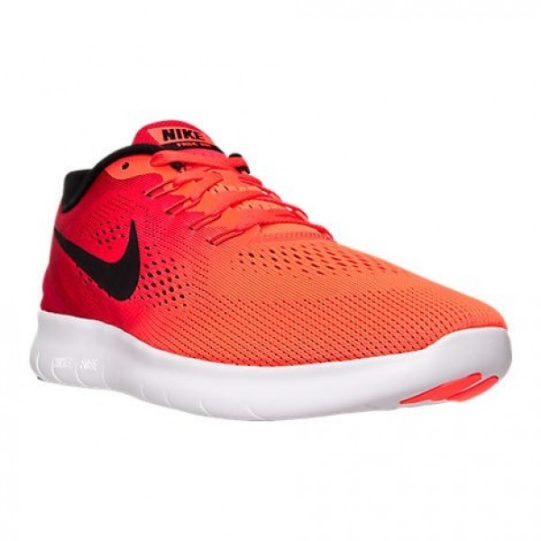 Nike Free RN Herren Laufschuhe Insgesamt Purpurnen/Schwarz/Gym Rot 831508-801