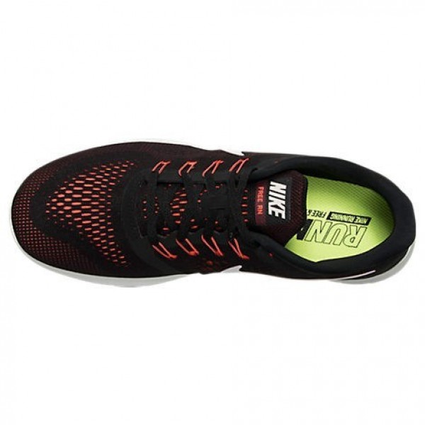 Nike Free RN Herren Laufschuhe Schwarz/Weiß/Total Purpurnen 831508-008