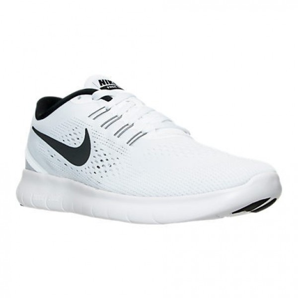 Nike Free RN Herren Laufschuhe Weiß/Schwarz 831508-100