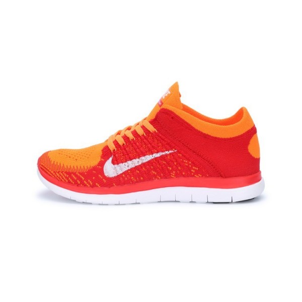 Nike Free 4.0 Flyknit 2014 Herren Laufschuhe Helle Purpurnen/Weiß/Uni Rot 631053-601