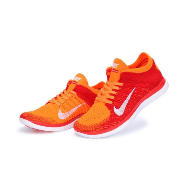 Nike Free 4.0 Flyknit 2014 Herren Laufschuhe Helle Purpurnen/Weiß/Uni Rot 631053-601