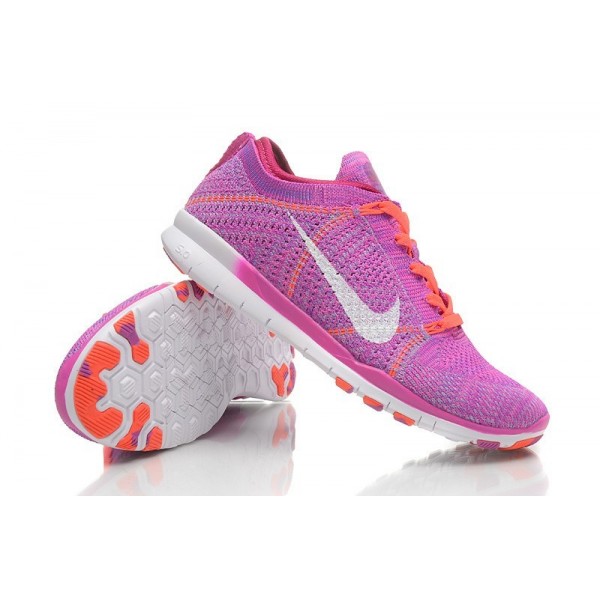 Damen Nike Free 5.0 TR Flyknit Training Schuhe Fuchsia Flash-Rosa/Hot Lava/Weiß 718785-500 Damen Nike Free 5.0 TR Flyknit Training Schuhe Fuchsia Flash-Rosa/Hot Lava/Weiß 718785-500