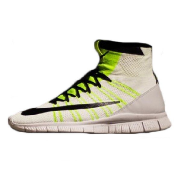Nike Free Mercurial Superfly HTM Weiß/Schwarz/Volt 689466-711
