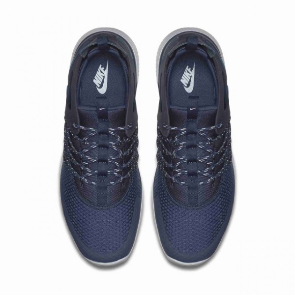 Nike Free Viritous Damen Trainer Dunkelblau/Reines Platin/Dunkelblau 725060-402