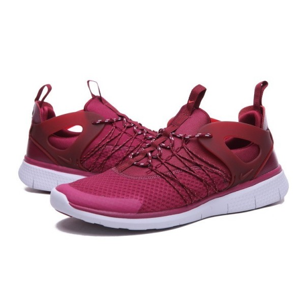 Nike Free Viritous Herren Trainers Wein Rot Weiß