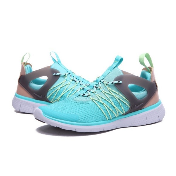 Nike Free Viritous Damen Lauftrainer Türkis/Lime Green/Tan