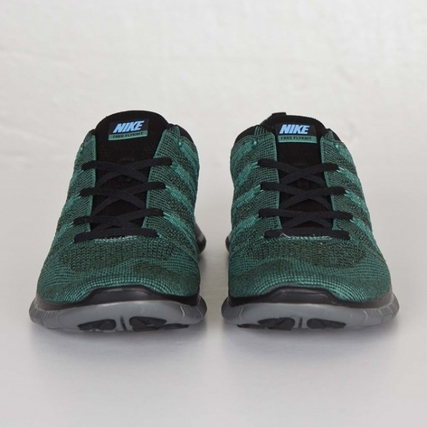 Nike Free Flyknit NSW Herren Schuh Raue Grün/Schwarz-Jade Glasur 599459-303