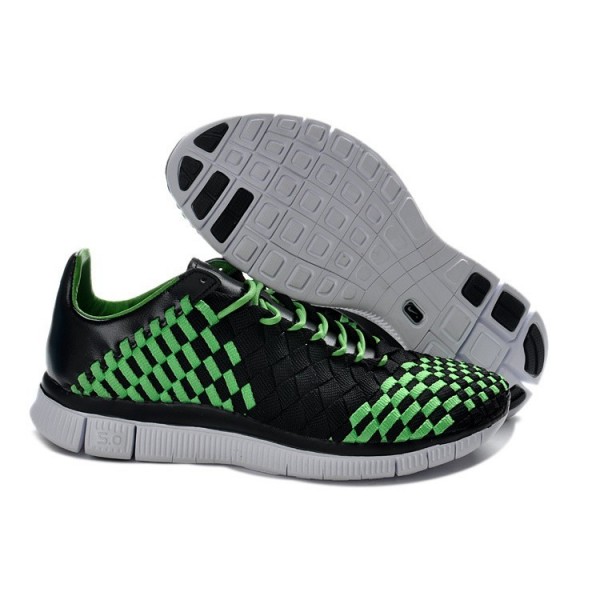 Nike Free Inneva Woven Schwarz/Gift-Grün 579916-006
