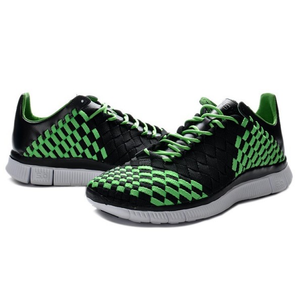 Nike Free Inneva Woven Schwarz/Gift-Grün 579916-006