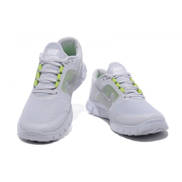 Nike Free Run 3 Herren Laufschuhe 510642-003 Reines Platin/Spiegel Silber/Segel/Volt