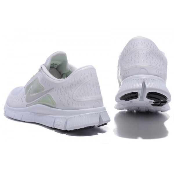 Nike Free Run 3 Herren Laufschuhe 510642-003 Reines Platin/Spiegel Silber/Segel/Volt