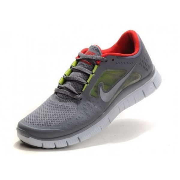 Nike Free Run 3 Herren Laufschuhe 510642-006 Kühlem Grau/Silber/Segel/Universität Rot Nike Free Run 3 Herren Laufschuhe 510642-006 Kühlem Grau/Silber/Segel/Universität Rot
