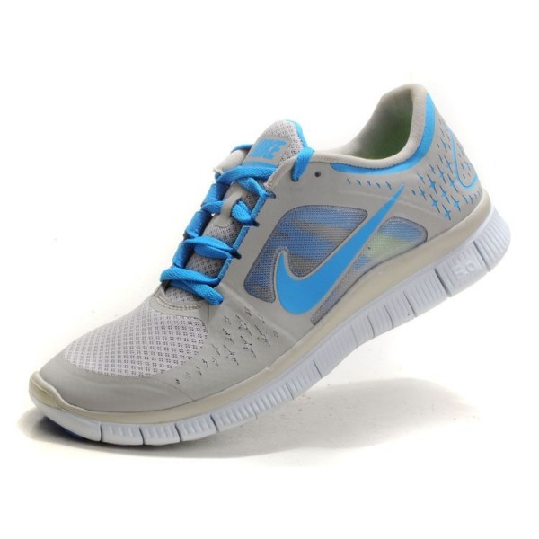 Nike Free Run 3 Herren Laufschuhe 510642-040 Granite/Reines Platin/BlauGlühen Nike Free Run 3 Herren Laufschuhe 510642-040 Granite/Reines Platin/BlauGlühen