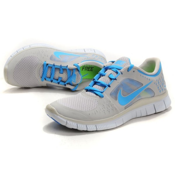 Nike Free Run 3 Herren Laufschuhe 510642-040 Granite/Reines Platin/BlauGlühen Nike Free Run 3 Herren Laufschuhe 510642-040 Granite/Reines Platin/BlauGlühen
