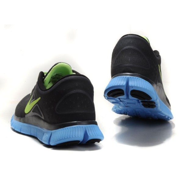 Nike Free Run 3 Herren Laufschuhe 510642-074 Schwarz Blau Limone Nike Free Run 3 Herren Laufschuhe 510642-074 Schwarz Blau Limone