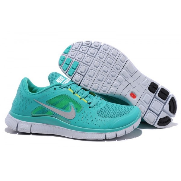 Nike Free Run 3 Herren Laufschuhe 510642-300 Neuer Grüner/Reflektieren Silber/Segel/Volt