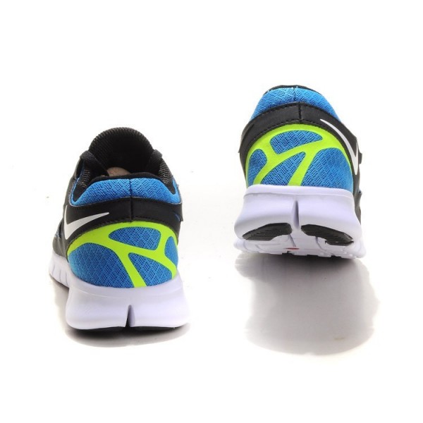 Nike Free Run 2 Herren Laufschuhe Blau Leuchtend Schwarz Volt 443815-411
