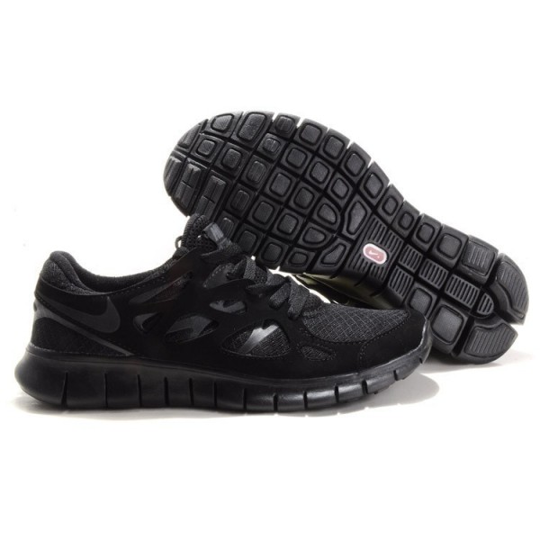 Nike Free Run 2 Herren Laufschuhe Schwarz Anthrazit 443815-002