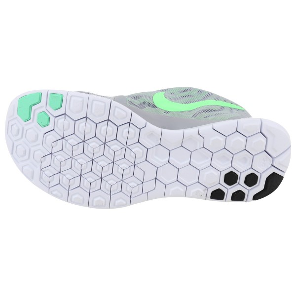 Nike Free 5.0 2015 Damen Laufschuhe Wolf Grau/Grün/Volt Grün 724383-013