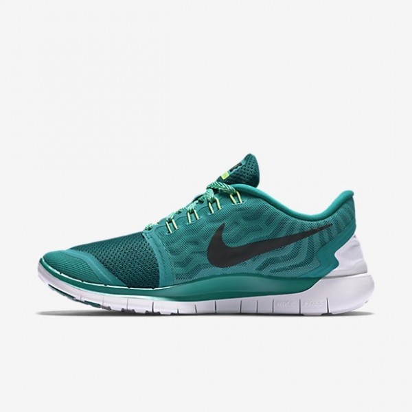 Nike Free 5.0 2015 Herren Laufschuhe Radiant Smaragd/Grünes Glühen/Grün Streik/Schwarz 724382-300