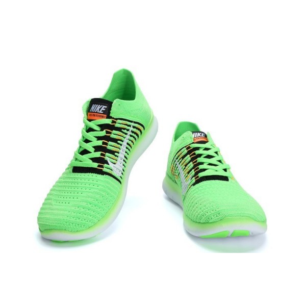 Nike Free RN Flyknit Herren Laufschuhe Grün 831069-300