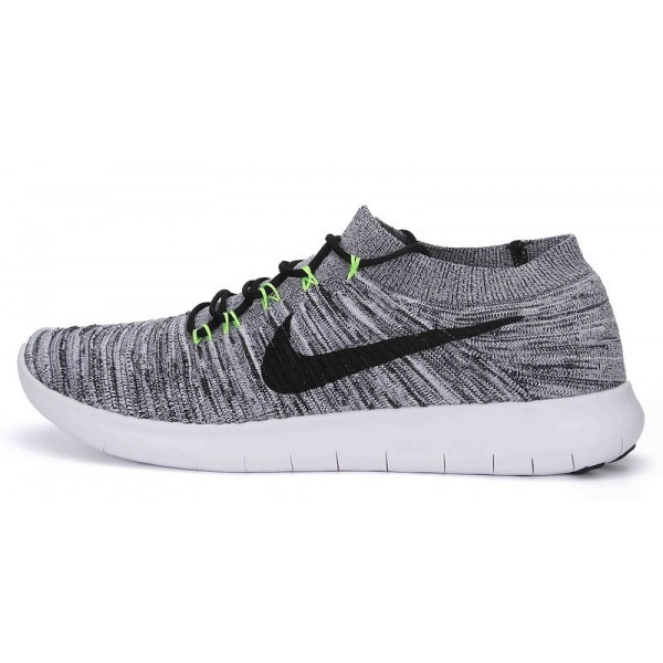Nike Free RN Motion Flyknit Unisex Laufschuhe Weiß/Volt/Off Weiß/Schwarz 834584-100 Nike Free RN Motion Flyknit Unisex Laufschuhe Weiß/Volt/Off Weiß/Schwarz 834584-100
