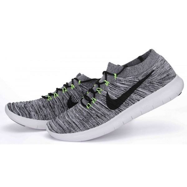 Nike Free RN Motion Flyknit Unisex Laufschuhe Weiß/Volt/Off Weiß/Schwarz 834584-100 Nike Free RN Motion Flyknit Unisex Laufschuhe Weiß/Volt/Off Weiß/Schwarz 834584-100