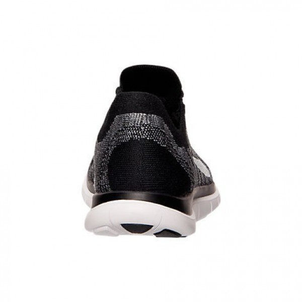 Nike Free 4.0 Flyknit 2015 Damen Laufschuhe Schwarz/Weiß/Grau Wolf 717076-001 Nike Free 4.0 Flyknit 2015 Damen Laufschuhe Schwarz/Weiß/Grau Wolf 717076-001